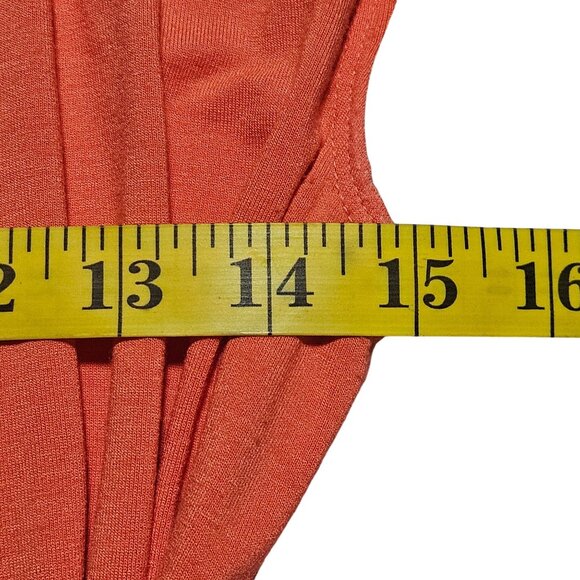 Tommy Bahama Dress Coral S/P Draped Travel Resort Core Effortless Style Stretchy - Picture 11 of 14